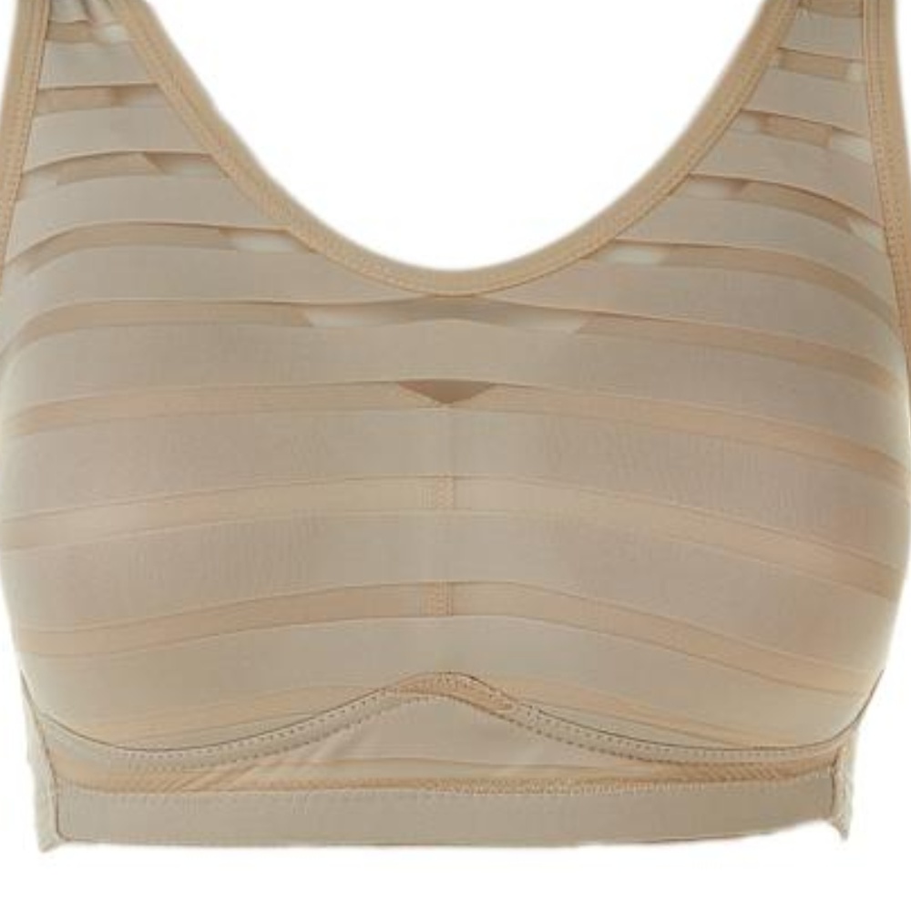 Rhonda Shear 2-pack Mesh Inset Bra Set.